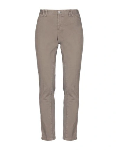 Pt0w Casual Pants In Khaki