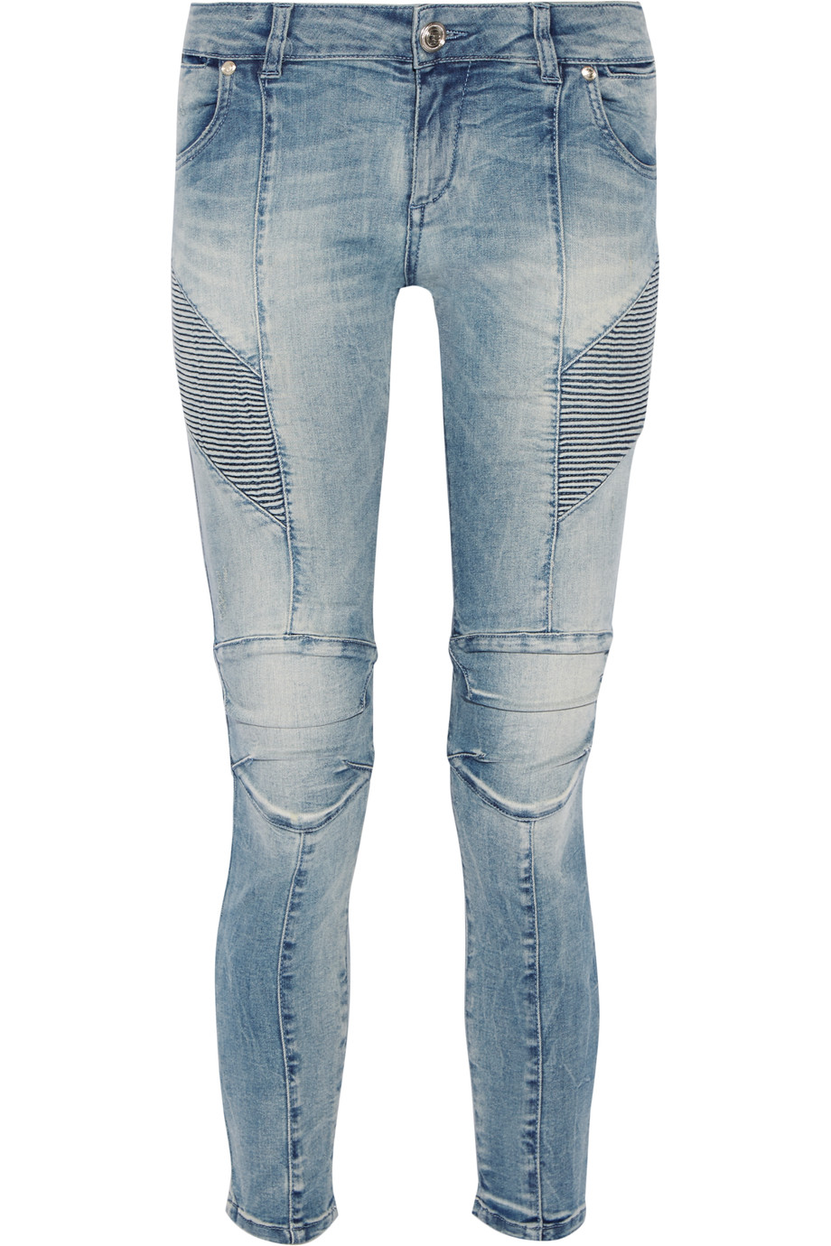 balmain style jeans