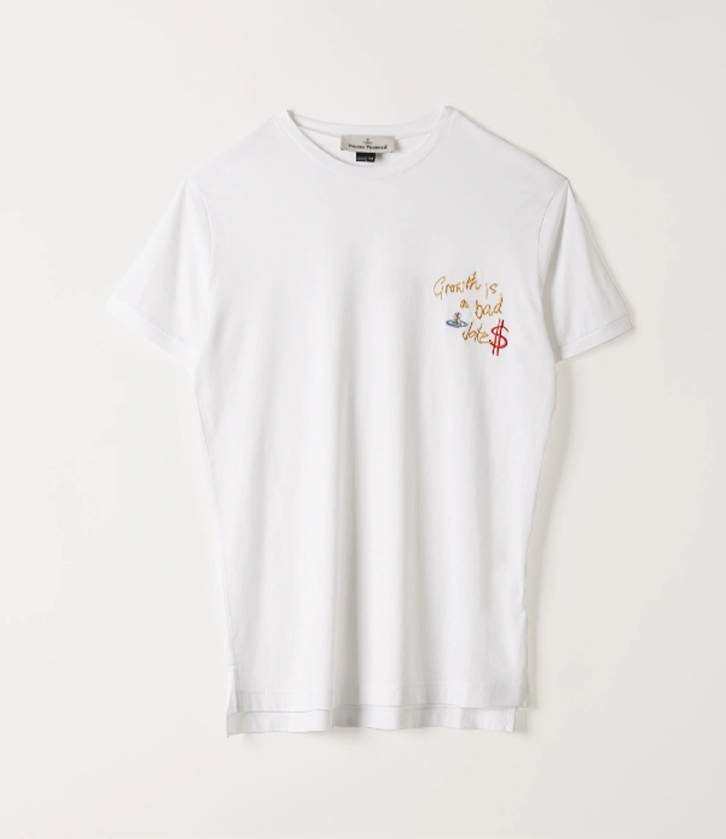 Vivienne Westwood Growth Is A Bad Joke Peru T-shirt White | ModeSens