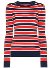 Joostricot Striped Knitted Top - Blue