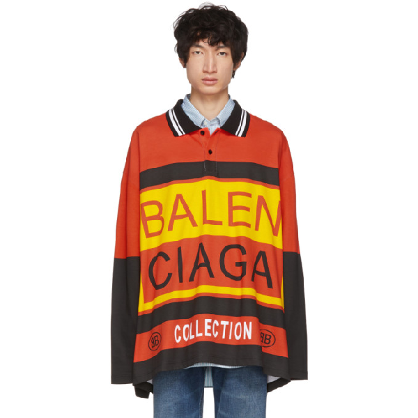 balenciaga polo long sleeve