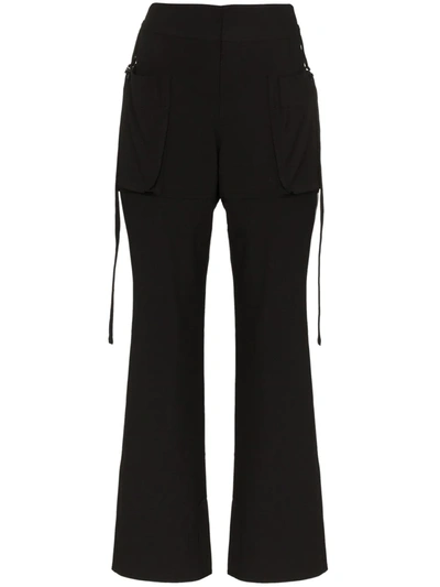 Ambush Nobo Pocket And Strap Detail Trousers In Black