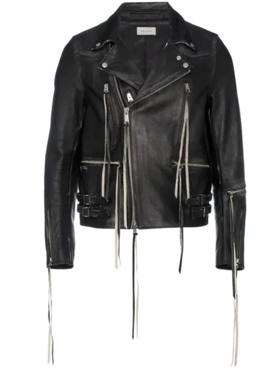 Bed J.w. Ford Michelle Ver 1 Leather Biker Jacket In Black