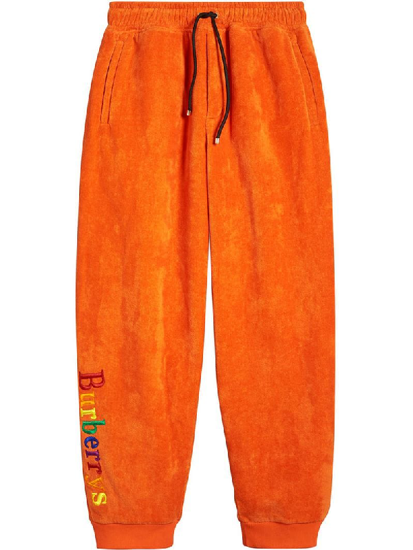 French Terry Sweatpants In Orange 