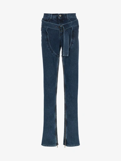 Diesel Red Tag High-waisted Skinny Jeans In Blue