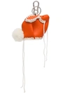 Loewe Clementine Orange Pom Pom Bunny Keyring