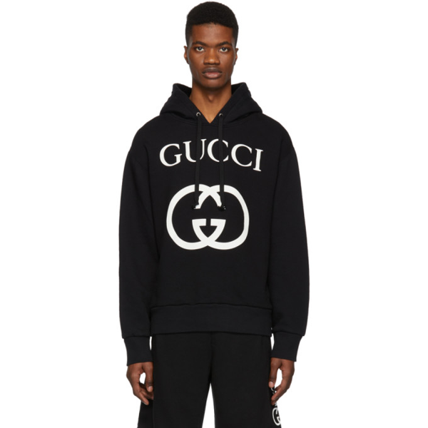 hooded sweatshirt with interlocking g