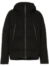 Descente Mountaineer Padded Feather Down Jacket In Black