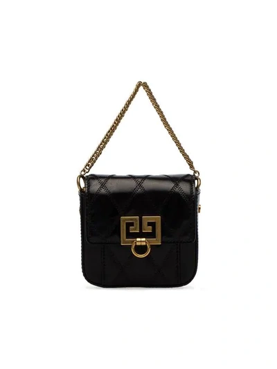 Givenchy Black Nano Box Quilted Leather Mini Bag
