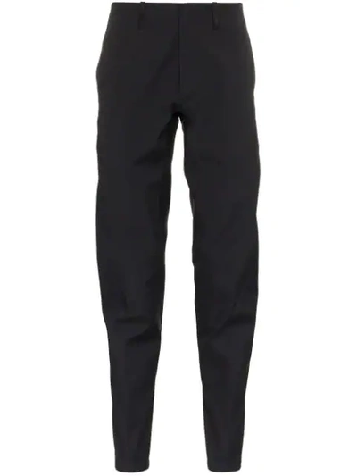 Arc'teryx Indisce Straight Leg Trousers In Black
