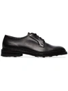 Tricker's Trickers X Browns Black Derby Leather Shoes
