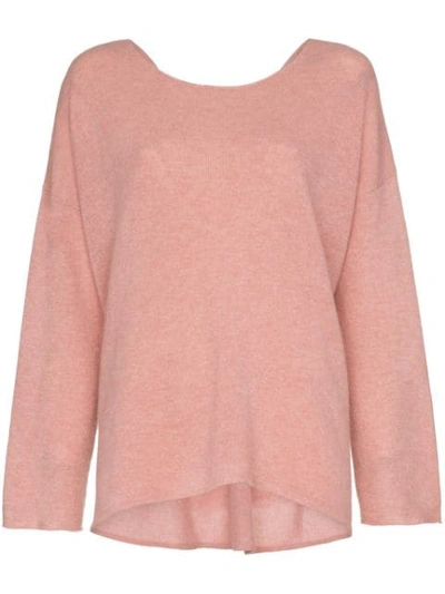 Le Kasha Cortina Cashmere Jumper In Pink