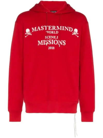 Mastermind Japan Mastermind World Red Missions Hoodie