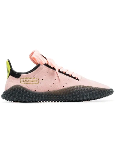 Adidas Originals Adidas Pink Dragonball Z Kamanda 01 Suede Sneakers