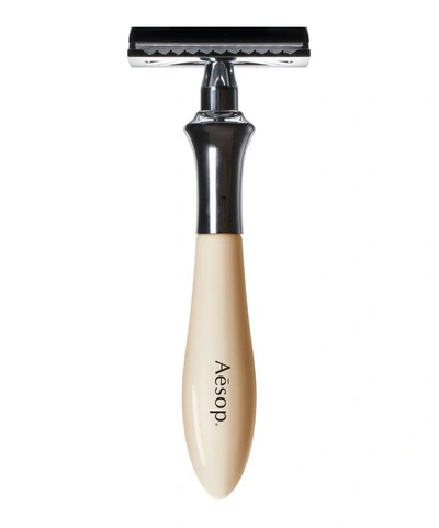 Aesop Double-edge Razor In White | ModeSens