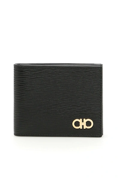 Ferragamo Revival Wallet In Nero|nero