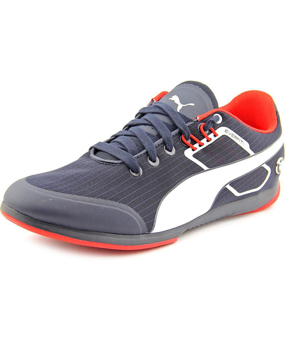 Puma Bmw Ms Everfit Men Round Toe Canvas Blue Sneakers' | ModeSens