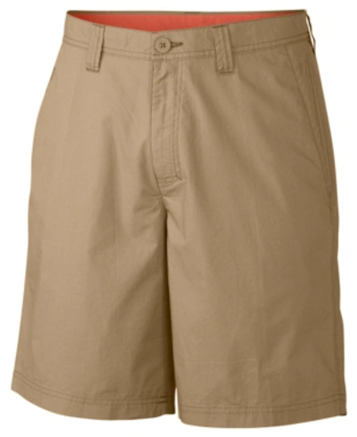 Columbia Brentyn Mens Regular Fit 10" Inseam Cargo Shorts In Crouton