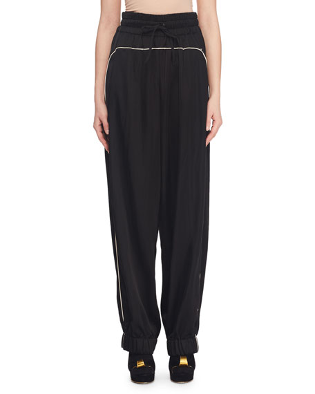 dries van noten track pants