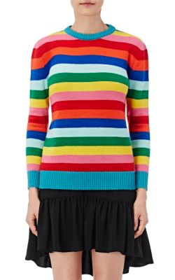 saint laurent rainbow sweater