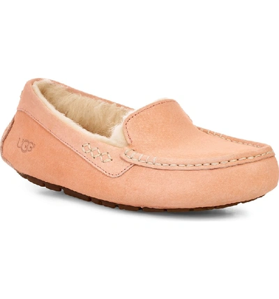 Ugg Ansley Water Resistant Slipper In Sunset Suede