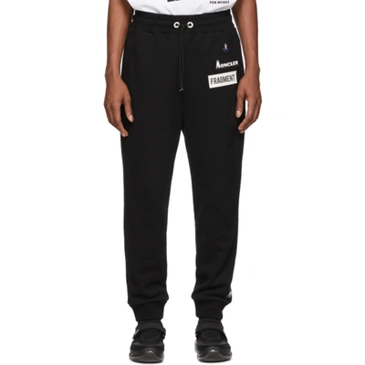 Moncler Genius 7 Moncler Fragment Hiroshi Fujiwara Jogger Pants In Black