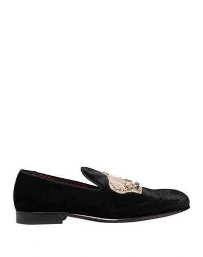 Dolce & Gabbana Loafers In Black