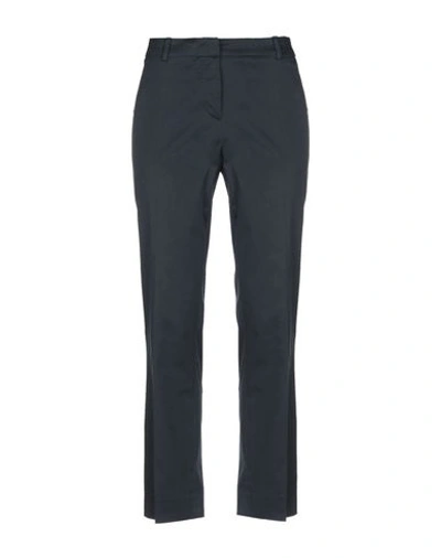 Weekend Max Mara Casual Pants In Dark Blue