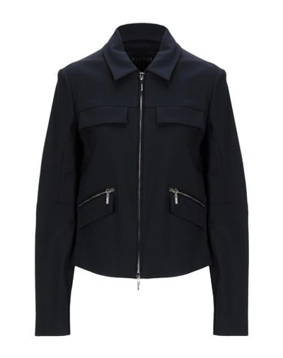 Armani Jeans Jacket In Dark Blue