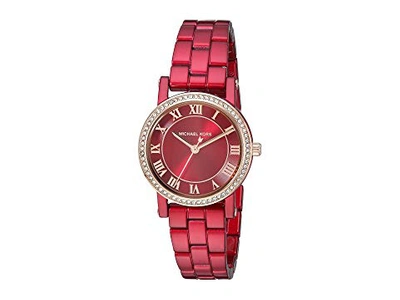 Michael Kors Petite Norie Bracelet Watch, 28mm In Red