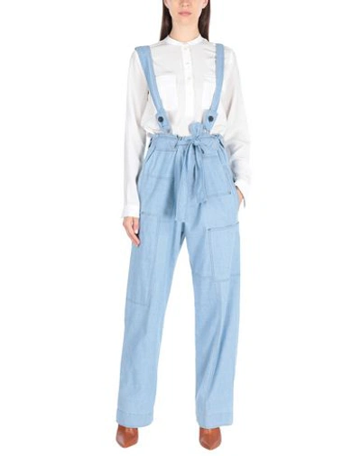 Isabel Marant Étoile Overalls In Sky Blue