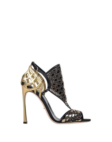 sergio rossi gold sandals