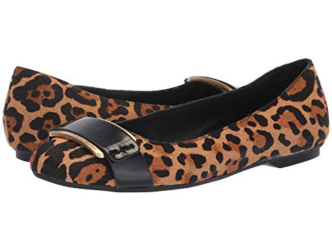 calvin klein leopard flats