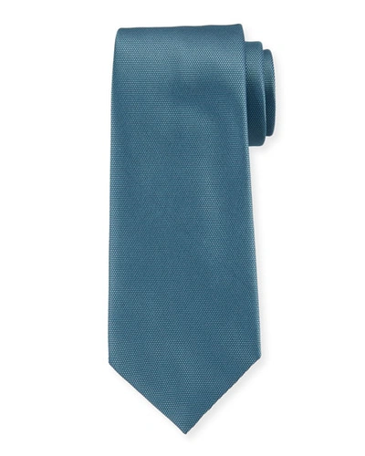 Giorgio Armani Men's Woven Jacquard Tie In Jade