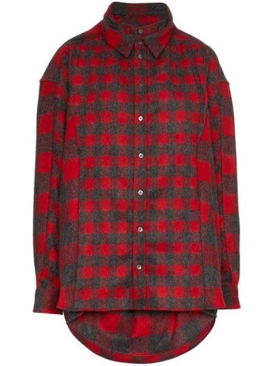 Y/project Y / Project Double Front Lumberjack Shirt - Red