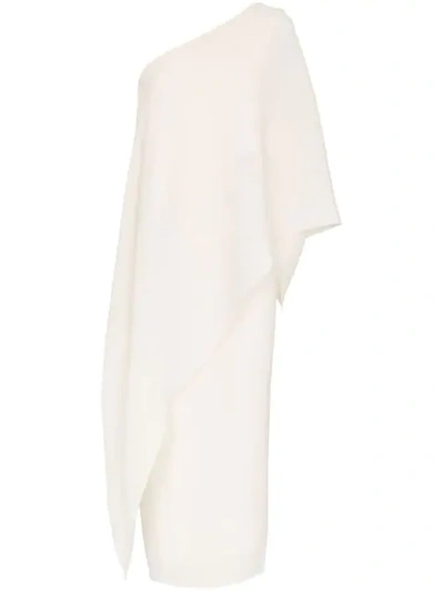 Solace London Sanna Asymmetric Dress - White