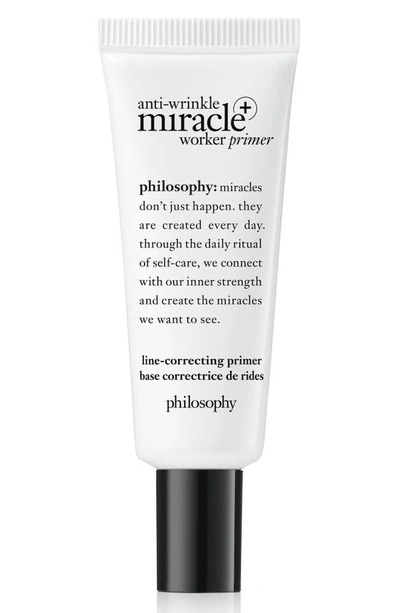 Philosophy Anti-wrinkle Miracle Worker Primer+ Line-correcting Primer 0.9 oz/ 26 ml In No Color