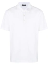 Versace Basic Polo Shirt In Bianco