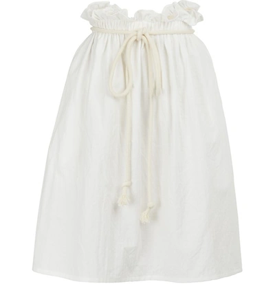 Atlantique Ascoli Grand Large Skirt In Natural White