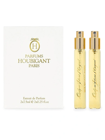 Houbigant Paris Quelques Fleurs 2-piece Travel Spray Refill Set