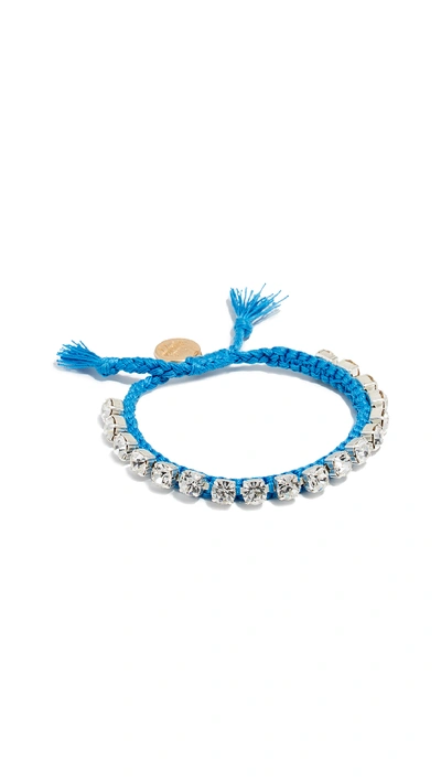 Venessa Arizaga Sweet Shine Bracelet In Blue