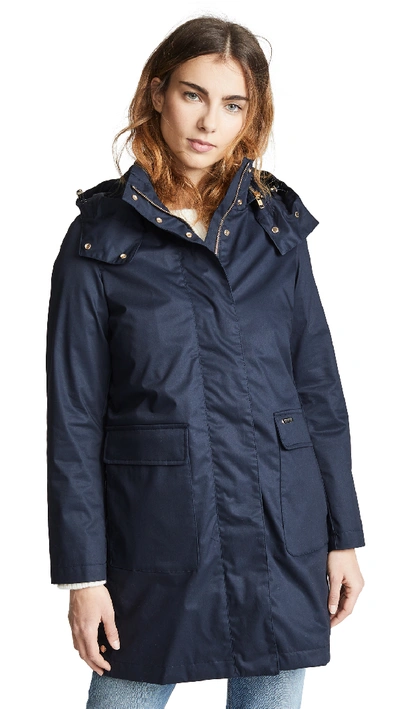 Woolrich Walker Parka In Dark Navy ModeSens