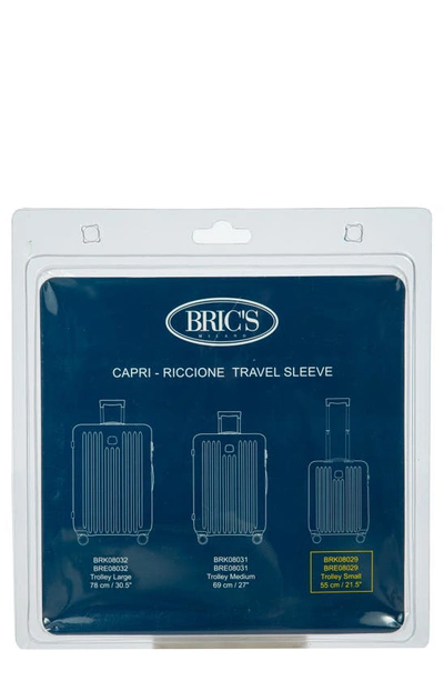 Bric's Transparent Custom Cover For 21-inch Riccione/capri Spinner Trunks In Clear