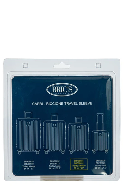 Bric's Transparent Custom Cover For 27-inch Riccione/capri Spinner Trunks In Clear
