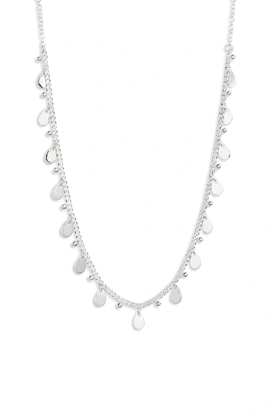 Anna Beck Petite Charm Necklace In Silver