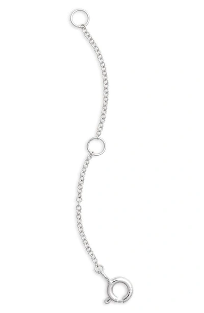 Ef Collection Necklace Extender In White Gold