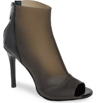 Charles By Charles David Reece Open Toe Bootie In Black