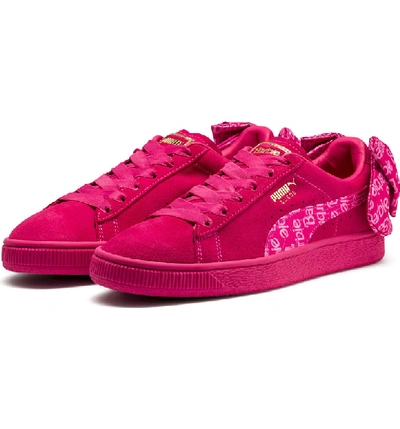Puma X Barbie Suede Classic Sneaker With Doll In Raspberry Pink/ White |  ModeSens