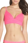 Stance Triangle Bralette In Pink