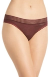 Calvin Klein Stretch Modal Thong In Phoebe